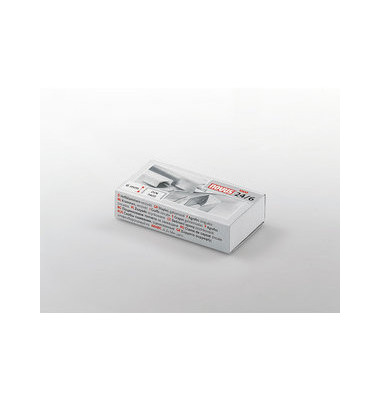 Heftklammern 24/6, 040-0158, Stahldraht verzinkt, Heftleistung 30 Blatt max.