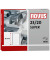 Heftklammern SUPER 042-0240, Stahldraht verzinkt, 23/20, Heftleistung 170 Blatt max. 