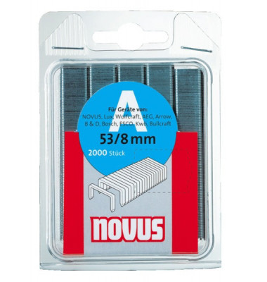 Heftklammern Typ A Superhard 53/14, 042-0359, Stahldraht verzinkt