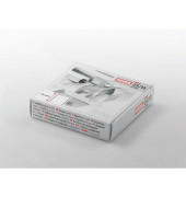 Heftklammern SUPER 042-0533, Stahldraht verzinkt, 23/13, Heftleistung 100 Blatt max. 