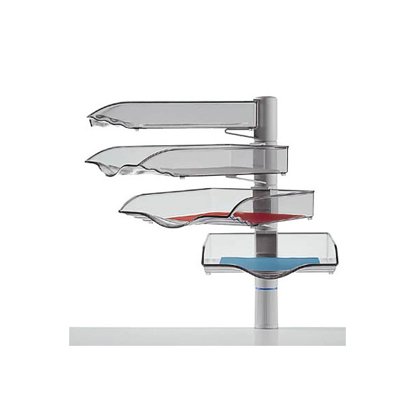 4009729018613 - Briefablagenset CopySwinger 720+4002+000 A4   B4 lichtgrau-transparent Kunststoff 4009729018613 Novus