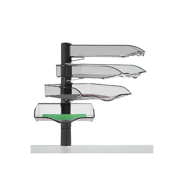 4009729018620 - Briefablagenset CopySwinger 720+4005+000 A4   B4 anthrazit-transparent Kunststoff 4009729018620 Novus