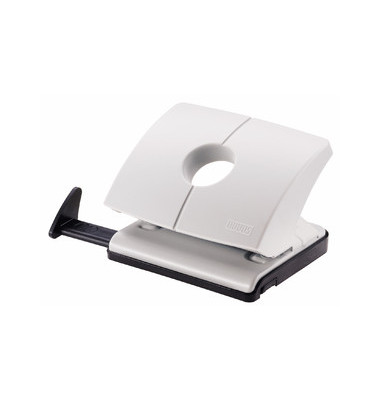 Locher B 216 grau 1,6mm 16 Blatt mit Anschlagschiene Locher B 216 grau 1,6mm 16 Blatt mit Anschlagschiene
