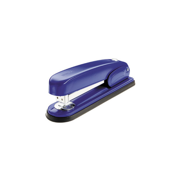 4009729007266 - NOVUS OFFICE Heftgerät B 6 Halbstreifen 30 Blatt Blau 24 6 26 6 Kunststoff Metall
