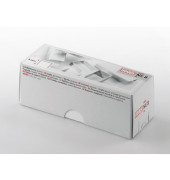 Heftklammern SUPER NE8, 042-0002, Stahldraht verzinkt, Heftleistung 40 Blatt