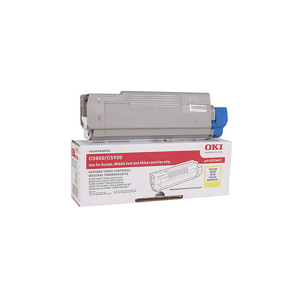 5031713031239 - - Gelb - original - Tonerpatrone - für C5800dn 5800Ldn 5800n 5900cdtn 5900dn 5900dtn 5900n