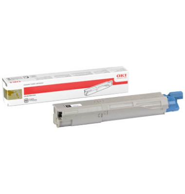 Toner 43459324, schwarz, ca. 2500 Seiten