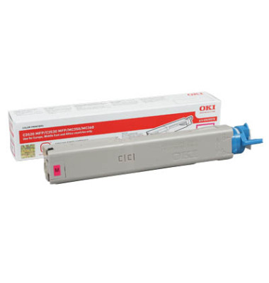 Toner 43459370 magenta ca 2500 Seiten Toner 43459370 magenta ca 2500 Seiten