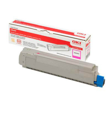 Toner 43487710 43487710, magenta, ca. 6000 Seiten