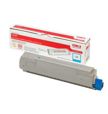 Toner 43487711 cyan ca 6000 Seiten