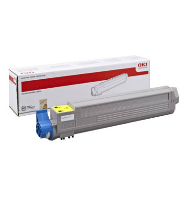 Toner 43837129 43837129, gelb, ca. 22000 Seiten