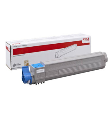 Toner 43837131 43837131 (713), cyan, ca. 22000 Seiten