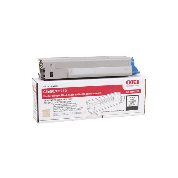 5031713039884 - Toner 43865708 43865708 (713039) schwarz ca 8000 Seiten 5031713039884 Oki