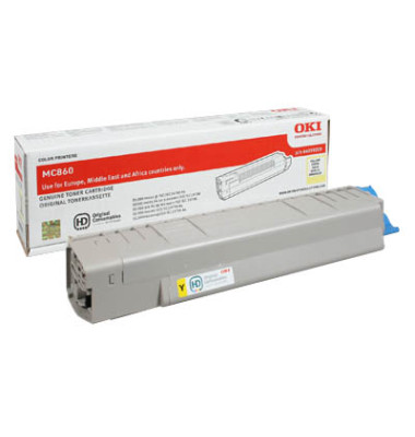 Toner 44059209 44059209 (713), gelb, ca. 10000 Seiten