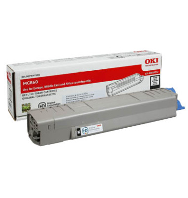 Toner 44059212 44059212, schwarz, ca. 9500 Seiten