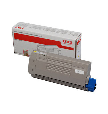 Toner 44318605 44318605 (711 C), gelb, ca. 11500 Seiten