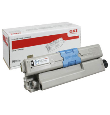 Toner 44469803 44469803 (44469803), schwarz, ca. 3500 Seiten