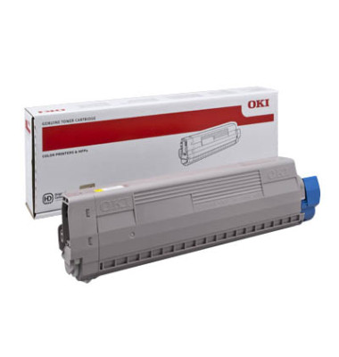 Toner 44844505 44844505 (44844505), gelb, ca. 10000 Seiten