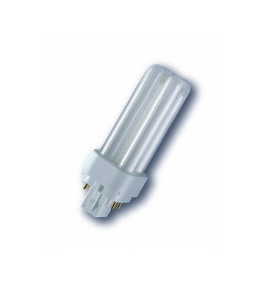 Energiespar-Kompaktlampe B Dulux D/E G24q-3 kaltweiß 26/120W