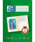 Schreiblernheft 100050104 Learn to Write, Lineatur 2G / liniert, A5, 90g, gr&uuml;n, 16 Blatt / 32 Seiten
