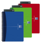 Notizbuch 100103741, Office, farbig sortiert, A5, liniert, 90g, 90 Blatt / 180 Seiten
