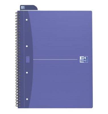 Notizbuch 100104364, Office, farbig sortiert, A4+, kariert, 90g, 90 Blatt / 180 Seiten