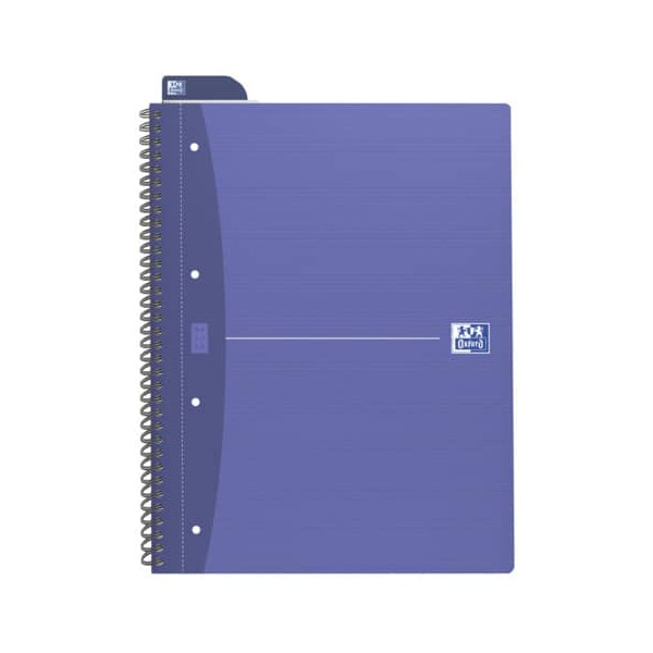3020120022161 - Notizbuch 100104364 Office farbig sortiert A4+ kariert 90g 90 Blatt   180 Seiten 3020120022161 Oxford