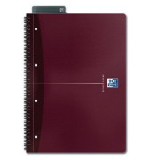 Notizbuch 100103461, Office Essentials, farbig sortiert, A4, liniert, 90g, 90 Blatt / 180 Seiten