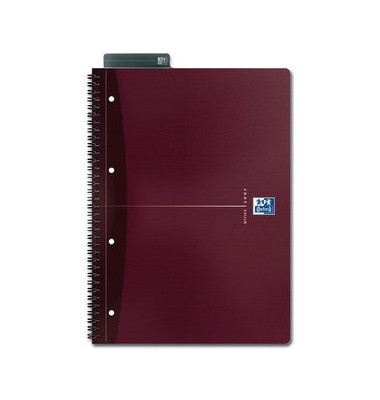 Notizbuch 100103461, farbig sortiert, A4, liniert, 90g, 90 Blatt / 180 Seiten