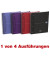 Collegeblock 100100314 European Book, kariert / kariert Rand beidseitig, A5+, 90g, sortiert, 100 Blatt