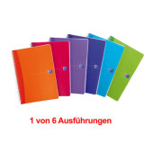 Collegeblock 100104241 My Colours / liniert, A4, 90g, sortiert, 90 Blatt
