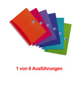 Collegeblock 100104780 My Colours / liniert, A5, 90g, sortiert, 90 Blatt