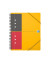 Collegeblock 100103453 Meetingbook, liniert / liniert Rand beidseitig , A5+, 80g, orange, 80 Blatt