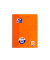 Collegeblock 100050359 Schule, Lineatur 30 / blanko, A4+, 90g, orange, 80 Blatt