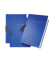 Bewerbungsmappe 22004 Basic Swing mit Clip A4 bis 15 Blatt blau