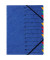 Ordnungsmappe Easy 24131-02, 1-12, blau, Din A4, 12 F&auml;cher