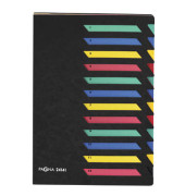 Ordnungsmappe Deskorganizer Classic 24141-04, 1-12, schwarz, A4, 12 F&auml;cher