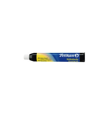 Zeichentusche A Patrone mit Druckball und Pipette schwarz 9ml