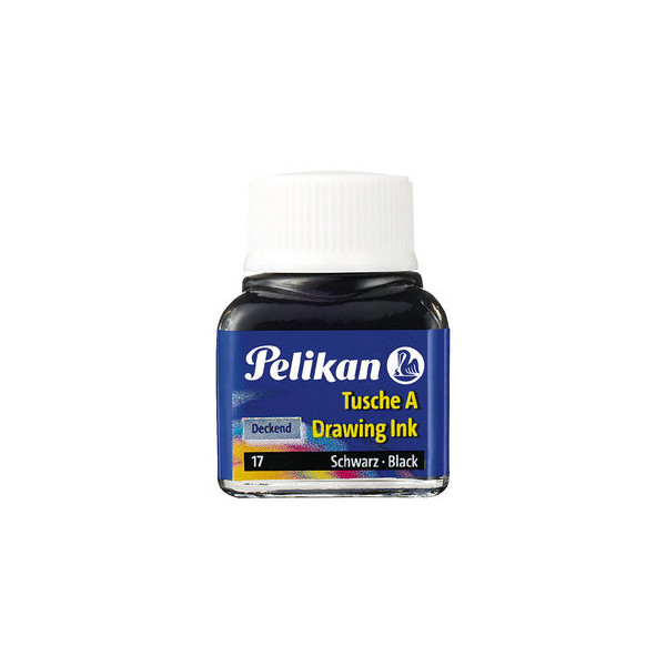 4012700201669 - Zeichentusche A 523 schwarz 10ml Glas 4012700201669 10 Milliliter