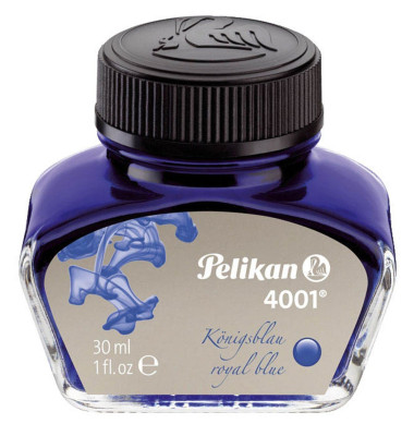 Füllertinte 4001 königsblau 30ml Glas