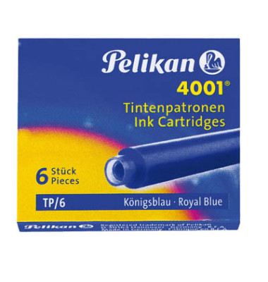 Tintenpatronen 4001 königsblau 6 Stück Tintenpatronen 4001 königsblau 6 Stück
