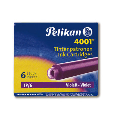 Tintenpatronen 4001 violett 6 Stück Tintenpatronen 4001 violett 6 Stück