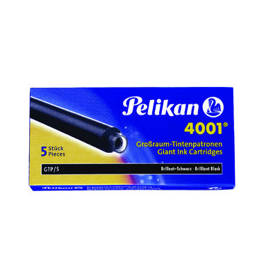 Füllerpatronen 4001GTP/5 310615 brilliantschwarz Großraumpatrone Füllerpatronen 4001GTP/5 310615 brilliantschwarz Großraumpatrone