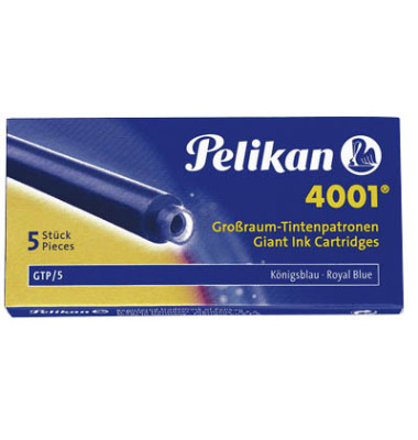 Füllerpatronen 4001GTP/5 königsblau 5 Stück Großraum Füllerpatronen 4001GTP/5 königsblau 5 Stück Großraum