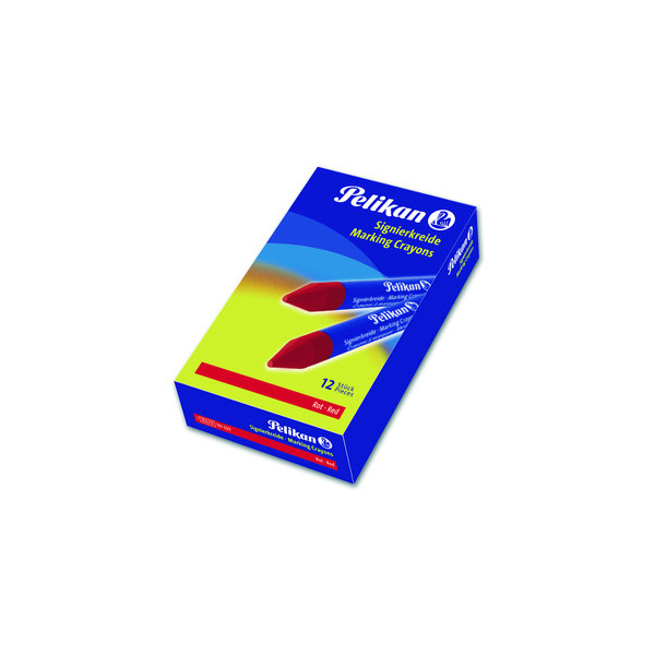 12 Stück Pelikan Wachssignierkreide 762/12 701003 schwarz rund 13,5x120mm 4012700701008 Pelikan