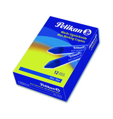 Signierkreide 772/12, 701060, blau, rund, 12x95mm (&Oslash;xL)
