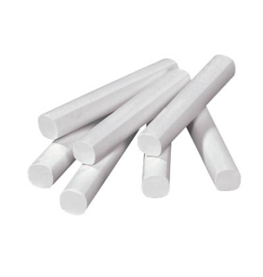 Tafelkreide 755/12, 701359, wei&szlig;, rund, 12x90mm (&Oslash;xL)