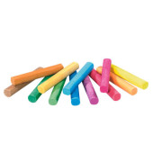 Tafelkreide 745/12, 701 367, farbig sortiert, rund, 12x90mm (&Oslash;xL)