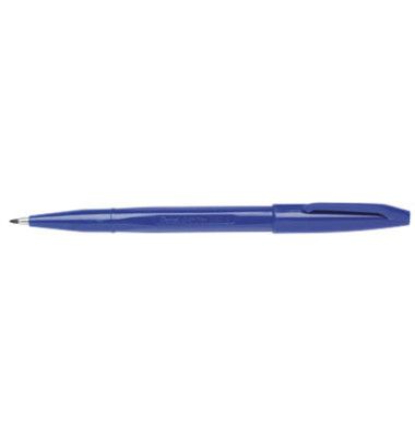 Faserschreiber Sign Pen mit Kappe 0,8mm blau
