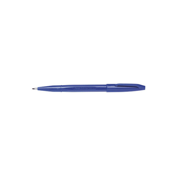 3474370520029 - Faserschreiber Sign Pen mit Kappe 08mm blau 3474370520029 Pentel